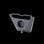 Pipe adapter mount Starlink Gris Montaje Tornillo 1 pieza