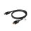 Club3D CAC-1371 Cabo HDMI 2.1 1M Ultra Alta Velocidade 48Gbps 8K60Hz 4K120Hz Dourado