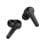 Casque sans fil Bluetooth 5.3 Savio avec autonomie de 8 heures et charge rapide, noir