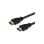 Cable HDMI Savio CL-121 Alta Velocidad 1.8M Macho/Macho 1.4 3D Negro Chapado en Oro