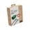 Hune Eco Cargador Dual 20 W + Cable USB-C a Lightning 1.2 m Carga Rápida Verde Bosque