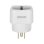 Adaptador de Enchufe Savio AP-03 3750W 15A 100-250V US/EU Compacto Blanco