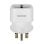 Adattatore Viaggio Savio AP-04 Compatibile Tipo C/E/F a UK 3250W 100-250V Bianco