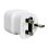 Adattatore Viaggio Savio AP-04 Compatibile Tipo C/E/F a UK 3250W 100-250V Bianco