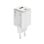 Cargador Mediarange MRMA113-2 Dual USB-A y USB-C 45W Blanco Carga Rápida Universal