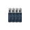 Mediarange MRBAT160 AAA 1,5 V 500 mAh wiederaufladbarer Akkupack, 4 Lithium-Ionen-Einheiten