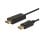Cavo DisplayPort Savio CL-56 HDMI 1080p placcato oro da 1,5 m, nero
