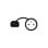 Adaptador de corriente Savio SAVKABELCL-180 IEC C14 a CEE7 10A 15cm Negro