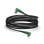 Cable Hune ECO USB-C a Lightning 1.2m Verde Bosque 3A 90° Malla Reciclada