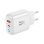 Chargeur Unico Plus HC1278 30 W double USB-C + USB-A Power Delivery 3 A Blanc