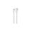 Cabo Uni USB-C para USB-A 1m 3A 60W Branco TPE Nylon Carregamento Rápido
