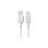 Cable Lightning UNICO CB1428 1m USB-A PVC 3.4A Blanco Apple Compatible