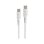 Cable Hune AT-ACC-CA-394NIE USB-C a USB-C 3m Blanco 3A 60W RTPE Carga y Sincroniza