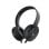 Casque Unico Plus avec câble jack 3,5 mm et microphone serre-tête 110 dB, noir