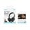 Casque Unico Plus avec câble jack 3,5 mm et microphone serre-tête 110 dB, noir