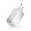 Carregador Hune Eco 100W 2 USB-C USB-A GaN Branco Neve