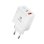 Cargador Unico Plus HC1694 45W USB A USB-C PD3.0 Blanco carga rápida