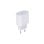 Cargador Uni 20W USB-C PD Power Delivery 3.0 Blanco carga rápida PC+ABS