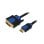 Cable LogiLink CHB3103 HDMI a DVI-D 3m macho/macho contactos oro negro