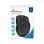 MediaRange Kabellose Bluetooth-Maus, 2400 DPI, 5 Tasten, ergonomisch, Gummi