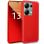 Funda COOL Silicona para Xiaomi Redmi Note 13 Pro / Note 14S / Poco M6 Pro (Rojo)