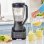 Batidora PowerXL SensiMax 1500W Motor Turbo 6 Cuchillas Jarra 2.13L y LCD