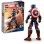 Set de construcción Lego Marvel 76258 Capitán América 310 piezas figura articulada 25 cm