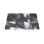 ENDORFY Crystal Black L 400x450mm Matte mit rutschfester Unterseite und verstärkten Kanten