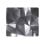 ENDORFY Crystal Black L 400x450mm Matte mit rutschfester Unterseite und verstärkten Kanten