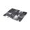 ENDORFY Crystal Black L 400x450mm Matte mit rutschfester Unterseite und verstärkten Kanten