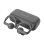 Auriculares Hune Eco Haba Sport TWS Bluetooth IPX5 10h Cinza Rocha