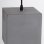 Candeeiro de teto 7hSevenOn Legnica, cinzento betão, E27, leve, IP20 A++, industrial