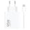 Xiaomi HyperCharge Combo 90W Cargador de Pared GaN USB-A Blanco + Cable USB-C 1m
