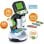 Microscopio VTech Multimedia Pantalla HD 200x 240 Imágenes BBC 18 Tarjetas Inteligentes