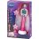 VTech Kidi SuperStar Tanzmikrofon, interaktiver Bildschirm, Sprachverzerrer, Rosa