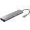 Docking Station TRUST Dalyx USB-C 7 en 1 2xHDMI DisplayPort 100W Gris