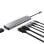 Docking Station TRUST Dalyx USB-C 7 en 1 2xHDMI DisplayPort 100W Gris