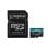 Tarjeta MicroSD Kingston Canvas Go Plus Gen4 64GB 200MB/s A2 U3 V30 con adaptador