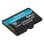 Tarjeta MicroSD Kingston Canvas Go Plus Gen4 64GB 200MB/s A2 U3 V30 con adaptador