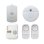 Pack de seguridad para el hogar ORION91 Safehome ABS blanco, detectores gas/CO/inundación y alarmas puerta/ventana