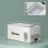 Outsunny Nevera Portátil Eléctrica 16,8l 12v-220v Con Pantalla Luz Led Blanco