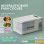 Outsunny Nevera Portátil Eléctrica 16,8l 12v-220v Con Pantalla Luz Led Blanco