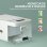 Outsunny Nevera Portátil Eléctrica 16,8l 12v-220v Con Pantalla Luz Led Blanco