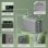 Outsunny Nevera Portátil Eléctrica 24,2l 12v-220v Con Pantalla Luz Led Gris