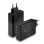 NGS BUD 100W Cargador de Pared con 2x Salidas USB-C (PD y PPS) y 2x Salidas USB-A QC 3.0 Negro