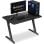 ENDORFY Atlas S 114 cm Gaming-Schreibtisch aus Karbonstahl mit Kabelmanagement und Metallregal