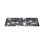 Tapis de souris de jeu ENDORFY Crystal Black XL 900 x 400 mm, antidérapant, bords renforcés
