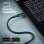 Cable USB-C a USB-C NGS KNOT 65W-2 2 metros Negro