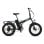 Bicicleta eléctrica Nilox X8 Pro 13Ah 36V 70km autonomía plegable verde LCD 250W