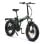 Bicicleta eléctrica Nilox X8 Pro 13Ah 36V 70km autonomía plegable verde LCD 250W